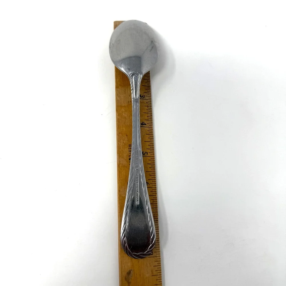 Cambridge Carlyle Flatware Stainless Steel Silverware Twisted Rope Edge Set‎ 9